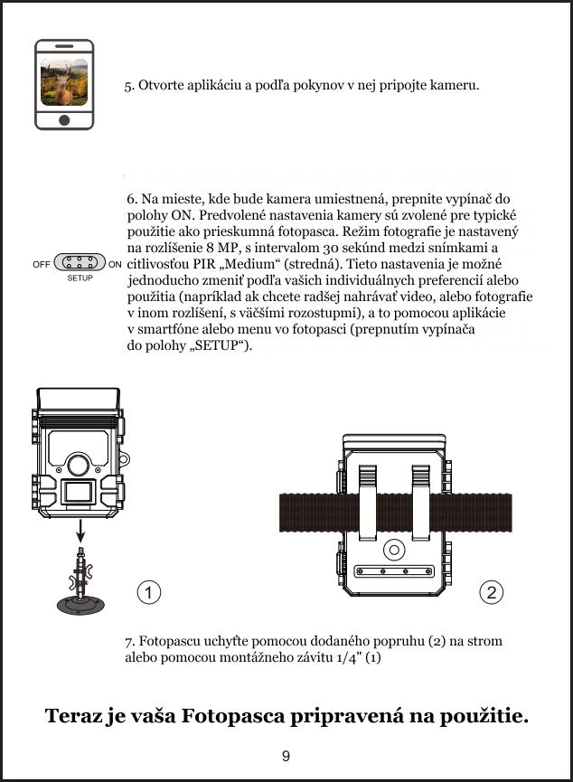 Stručný návod  pre prvé spustenie WildLifeBlog Solar PRO &Elite