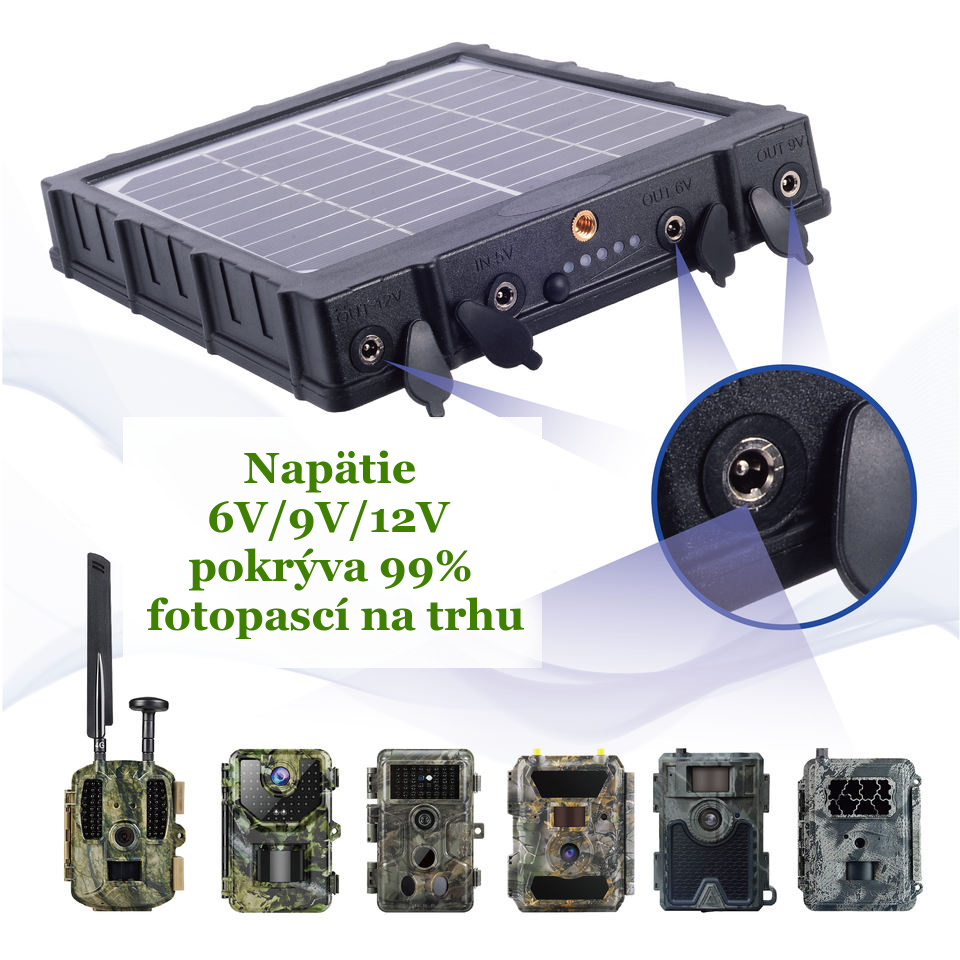 Solárny panel 8000mAh