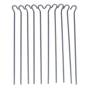 Oceľové kolíky 30 cm – 10 ks