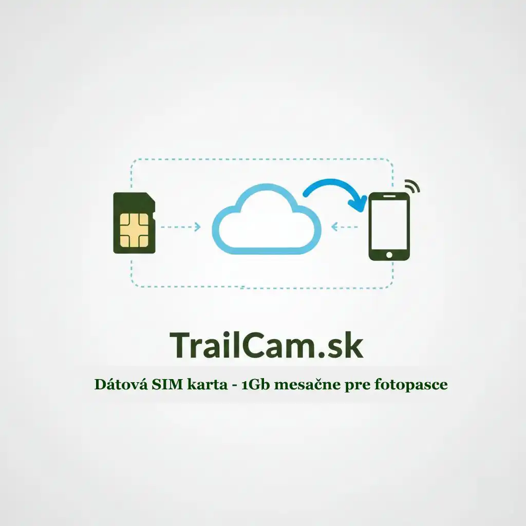 Datova SIM karta pre fotopasce