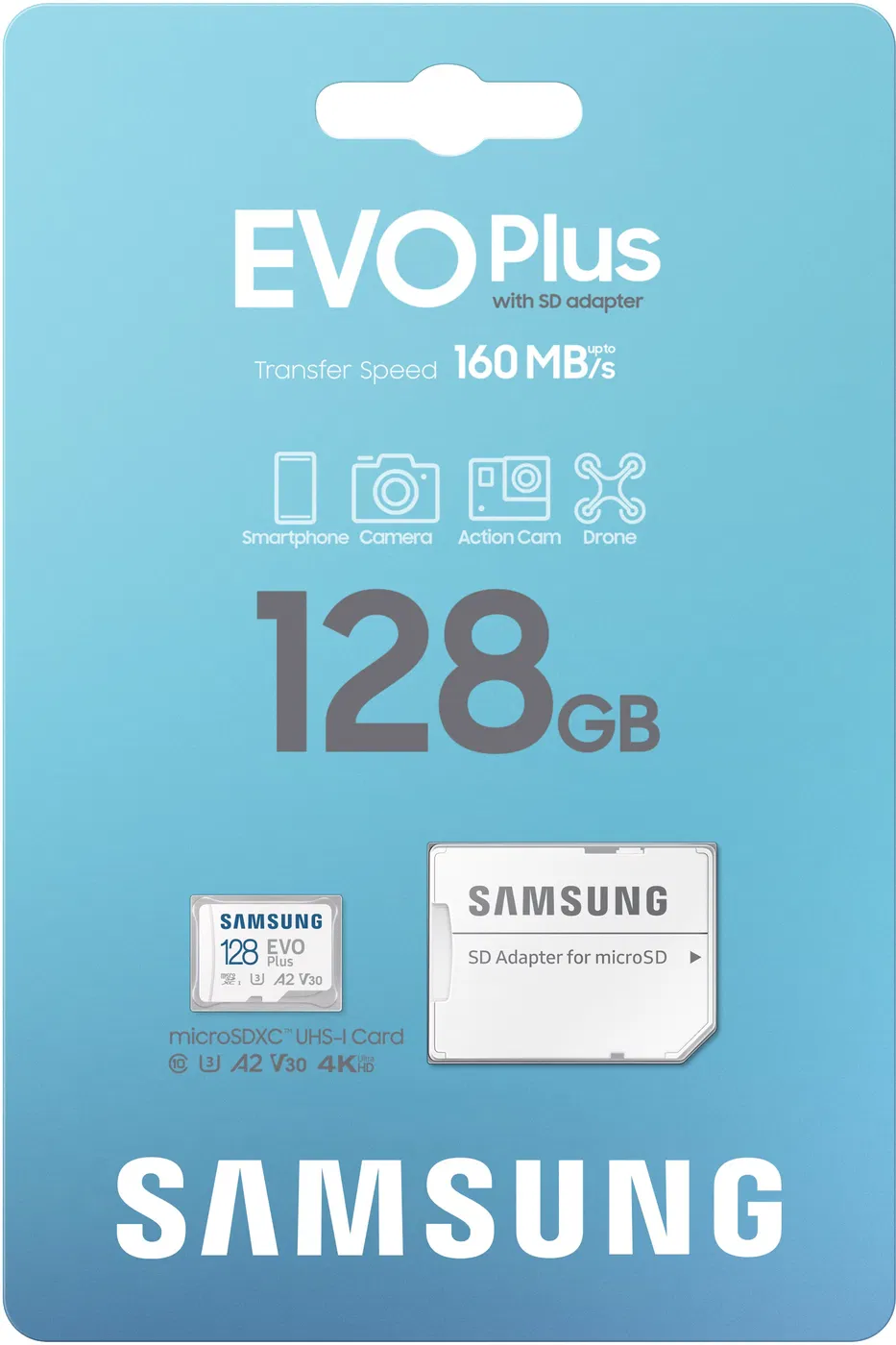 Samsung MicroSDXC 128 GB EVO Plus