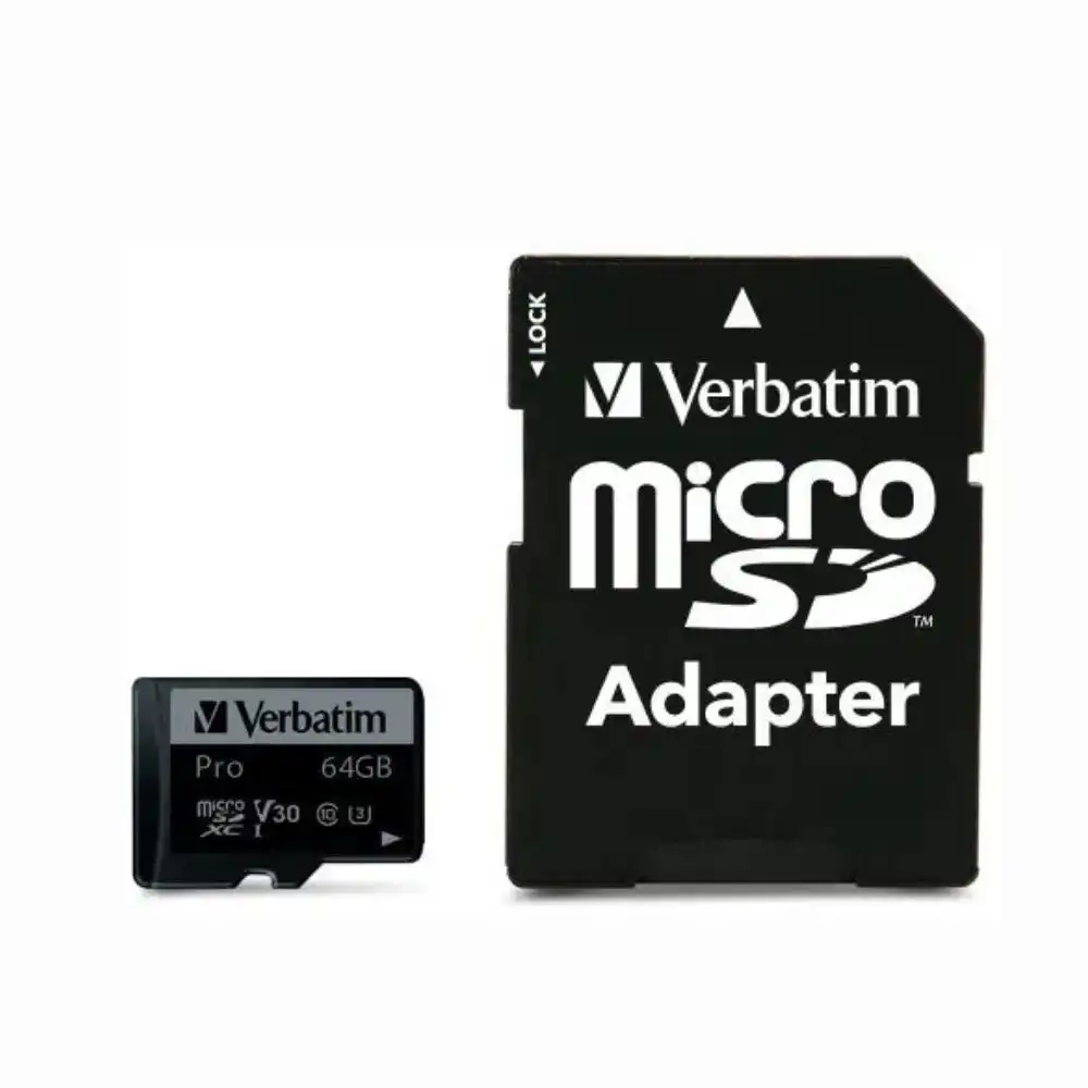 Verbatim MicroSDXC 64 GB Pro